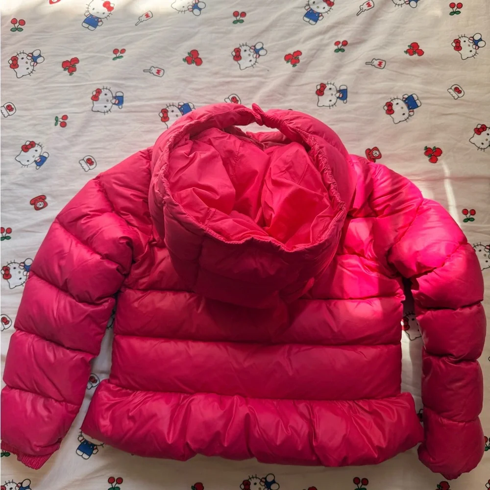 Polo by Ralph Lauren Bright Pink Quilted Puffer Jacket - Picture 3 of 4